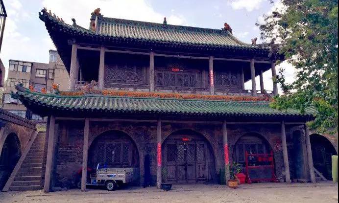 A scenic view of Datong Pingcheng Xingguo Temple