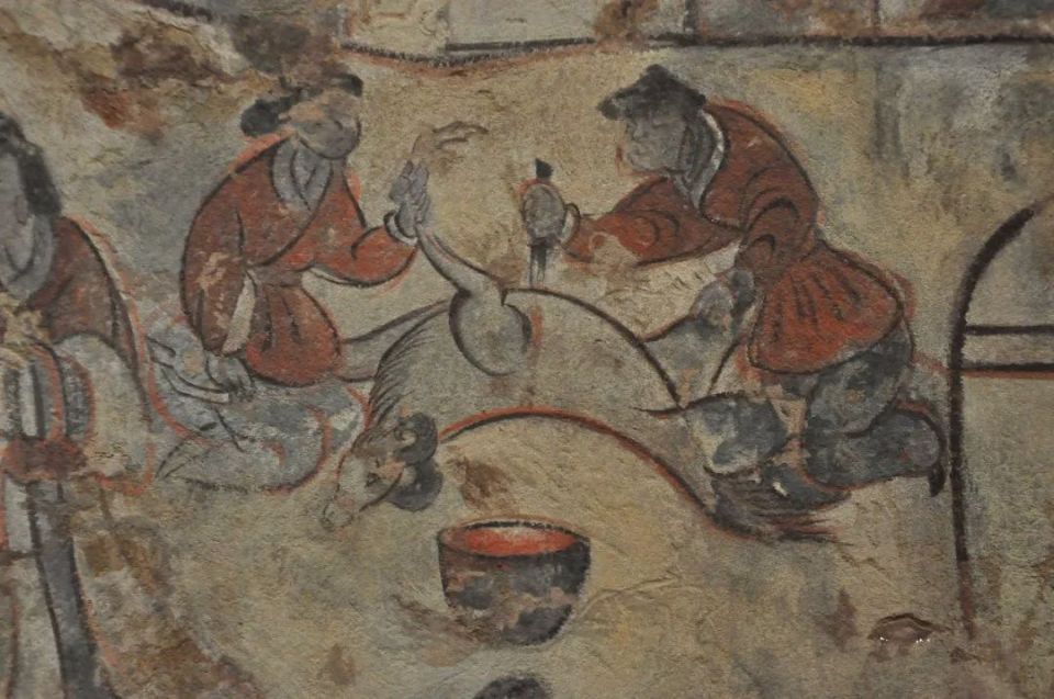 A scenic view of Datong Shaling Tomb Group