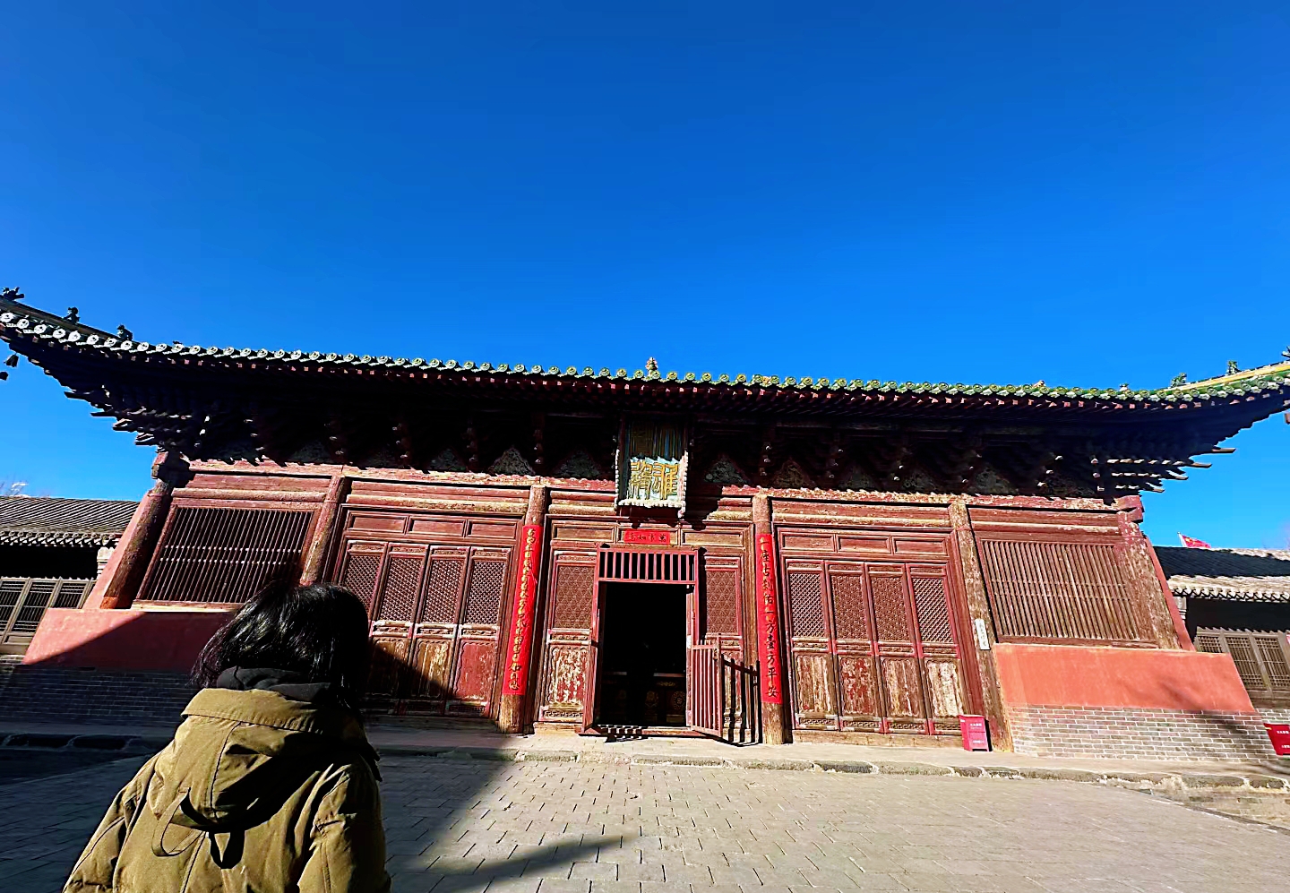 A scenic view of Datong Yunlin Temple