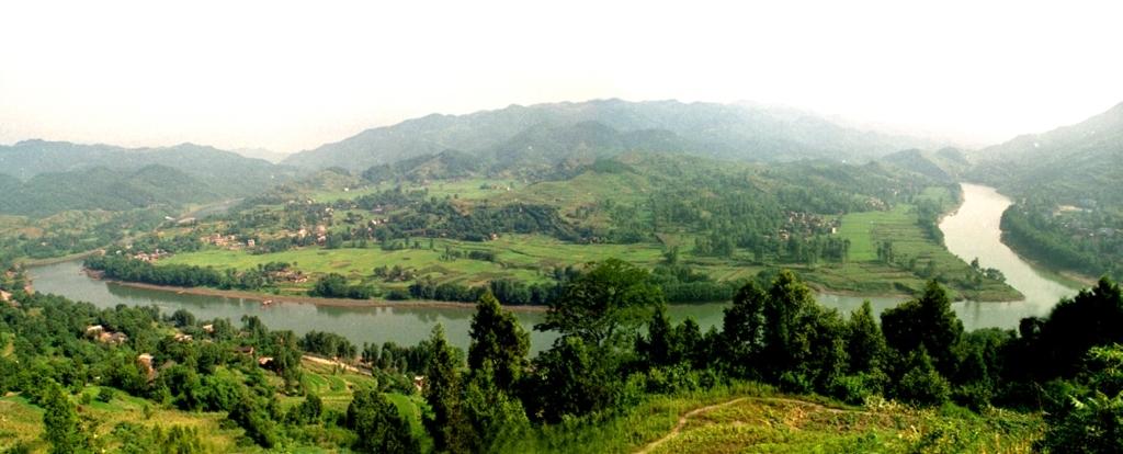 A scenic view of Dazhou Luojiaba Yizhi