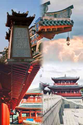 A scenic view of Dazhou Zhenfoshan Miaoqun