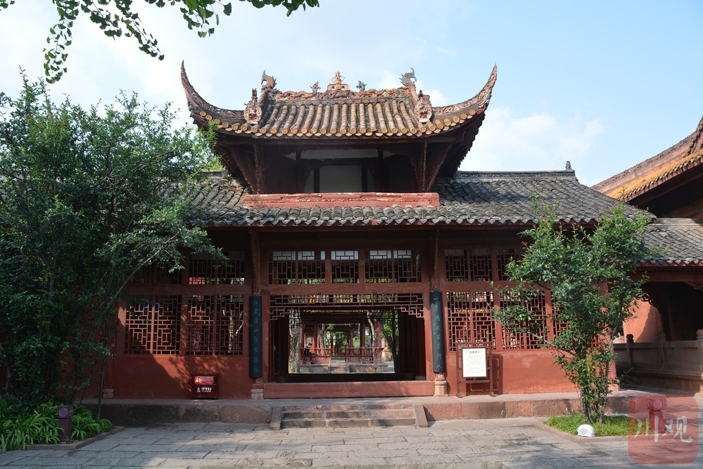 A scenic view of Deyang Wenmiao