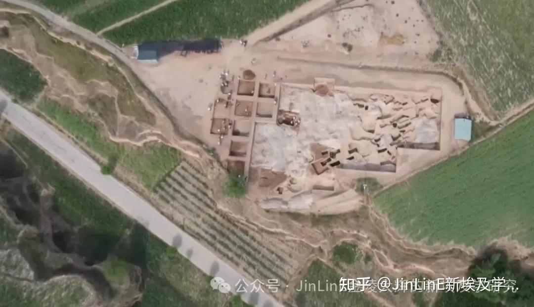 A scenic view of Dingxi Siwa Yizhi