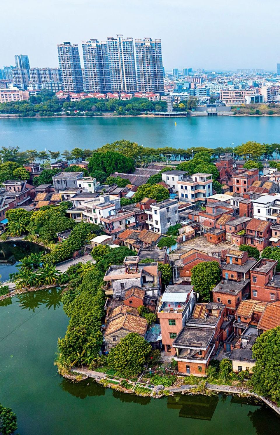 A scenic view of Dongguan Cuntou Yizhi