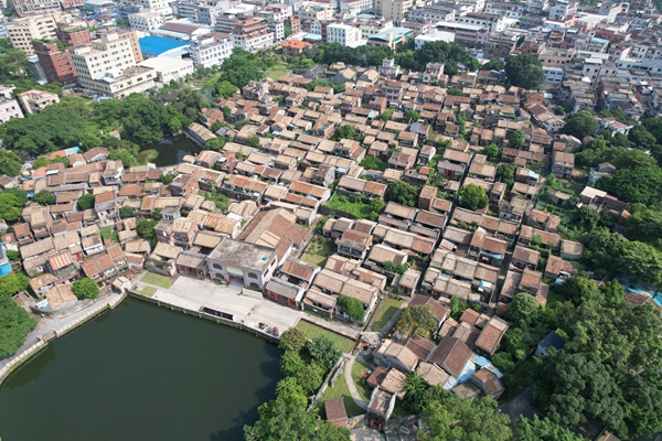 A scenic view of Dongguan Nanshecun Tangweicun Gujianzhuqun