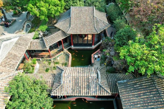 A scenic view of Foshan Qinghuiyuan