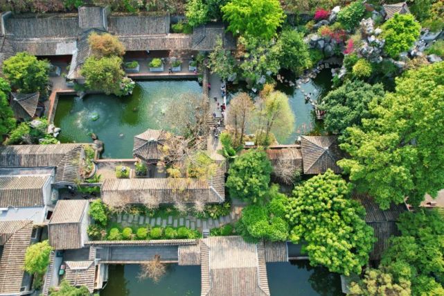A scenic view of Foshan Qinghuiyuan