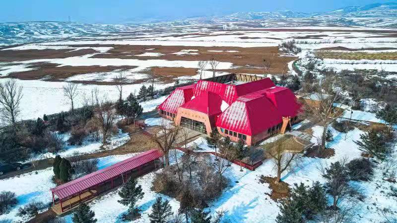 A scenic view of Fuxin Chahai Yizhi