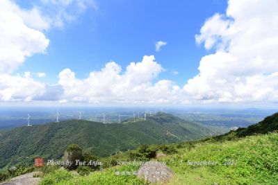 A scenic view of Fuzhou Guodishan Yizhi
