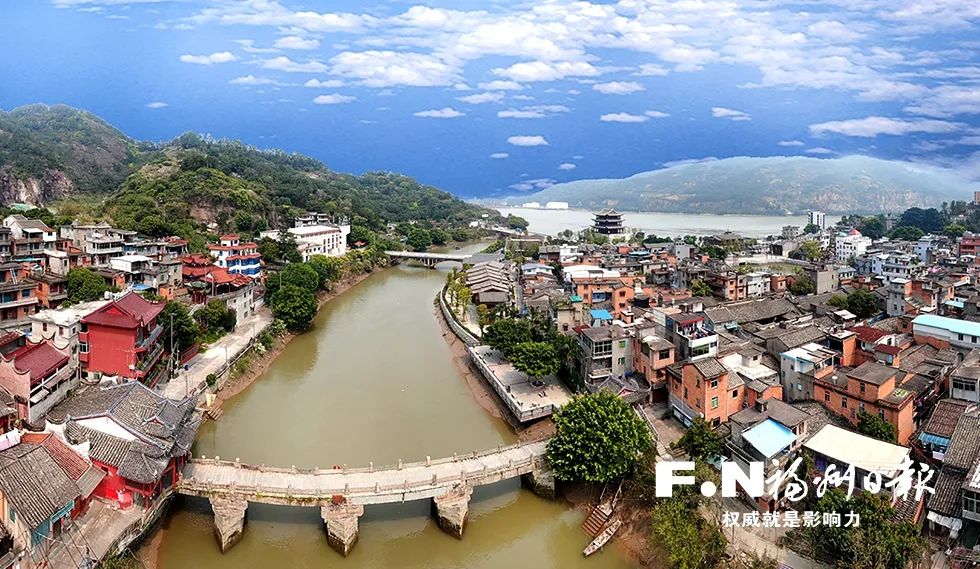 A scenic view of Fuzhou Minan Shushou Taiwan Jiangshi Muqun