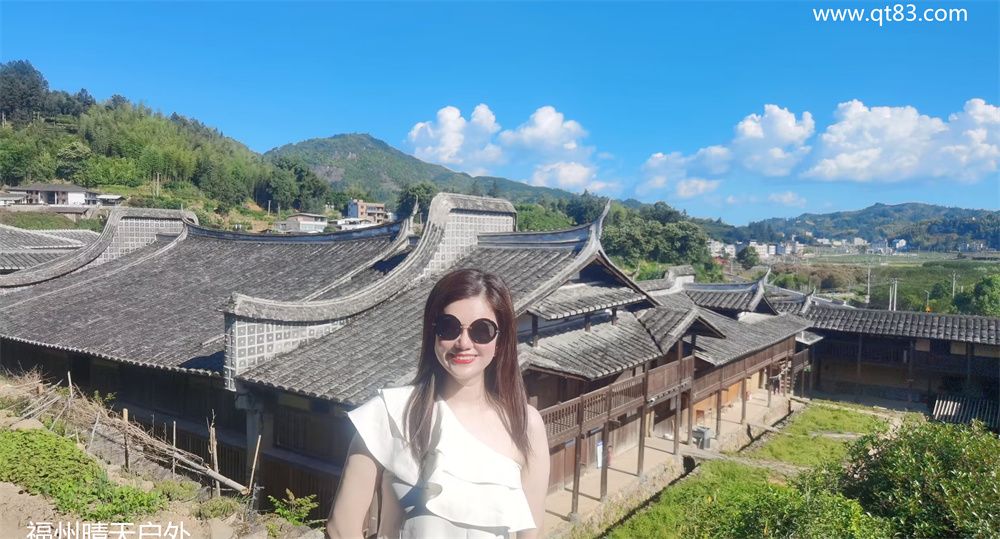 A scenic view of Fuzhou Mingshanshi