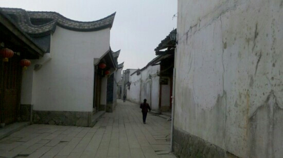 A scenic view of Fuzhou Sanfangqixiang Zhuzifang Jianzhuqun