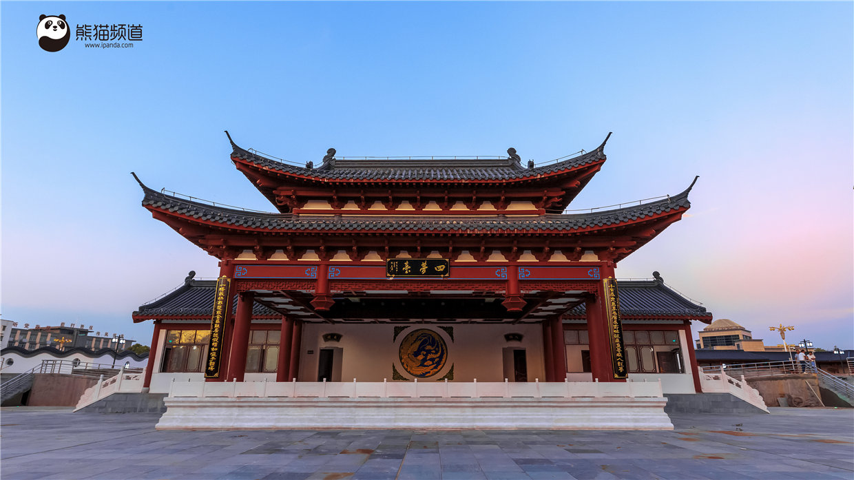 A scenic view of Fuzhou Tangyin Gu Jianzhuqun