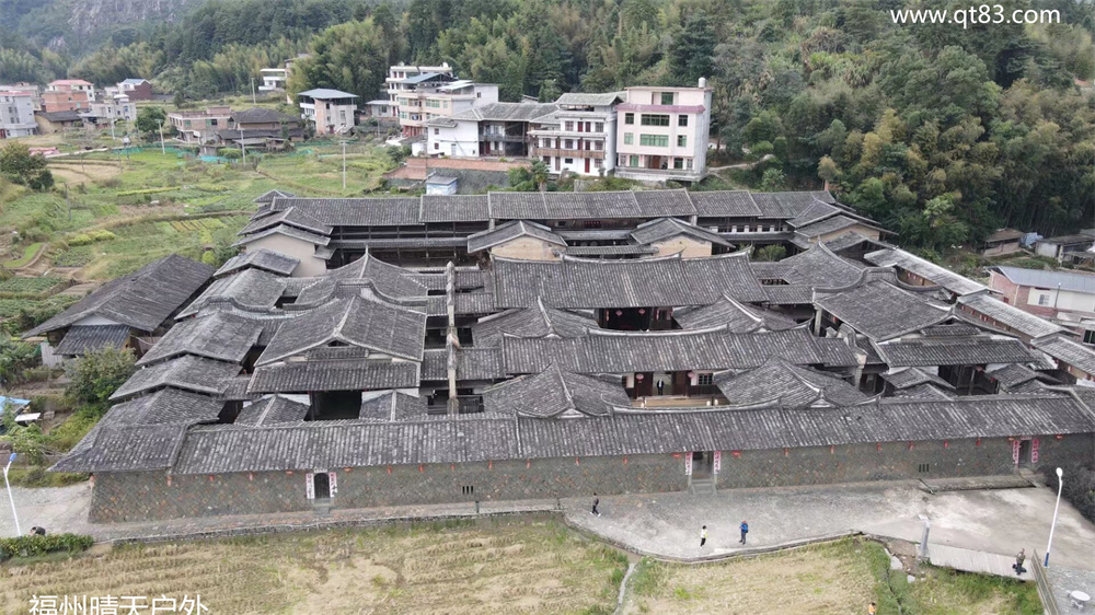 A scenic view of Fuzhou Yongtai Zhuangzhai Jianzhuqun