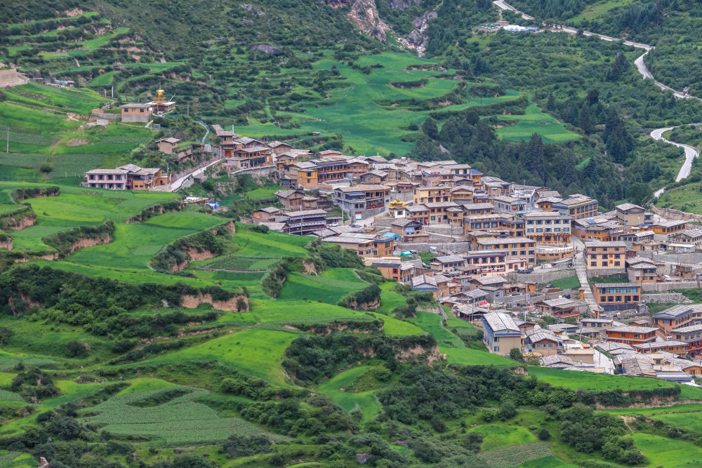 A scenic view of Gannan Galutian Dafangzi