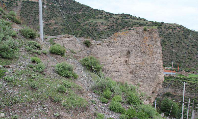 A scenic view of Gannan Mogou Yizhi