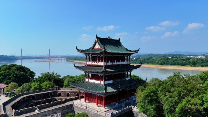 A scenic view of Ganzhou Chengqiang