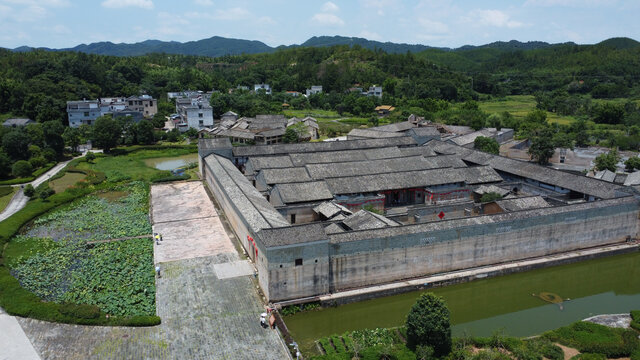 A scenic view of Ganzhou Longnan Wushiwei
