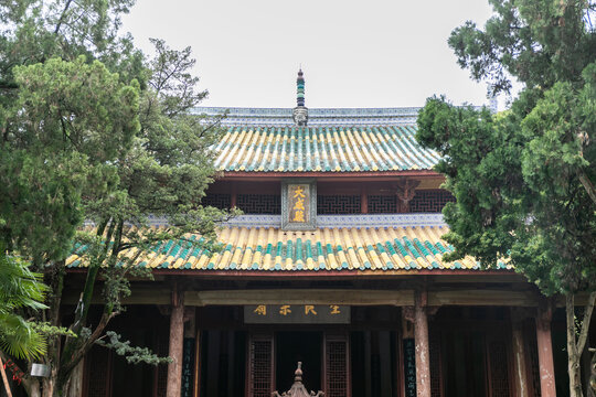 A scenic view of Ganzhou Wenmiao