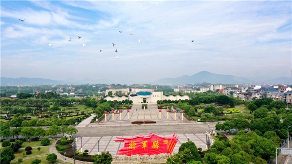 A scenic view of Ganzhou Xingguo Geming Jiuzhi