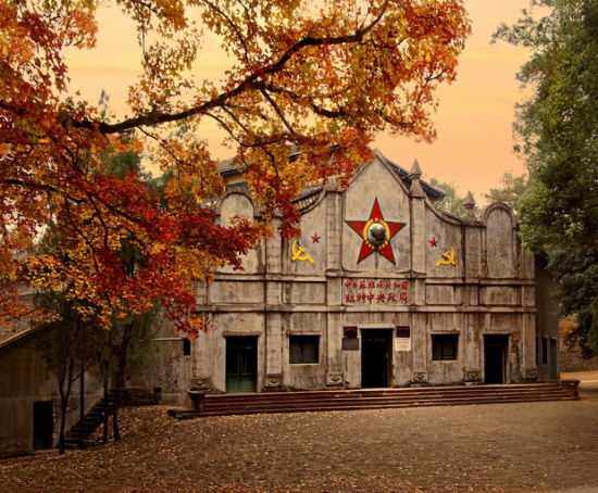 A scenic view of Ganzhou Zhonggong Suqu Zhongyangju Jiuzhi