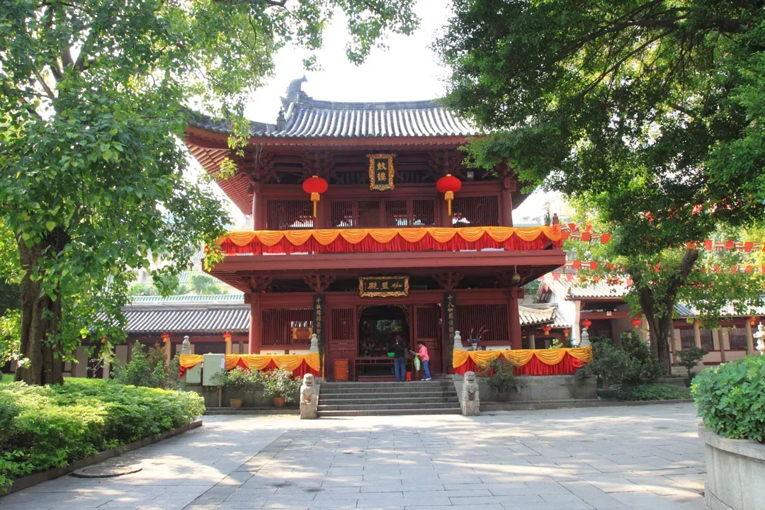 A scenic view of Guangzhou Guangxiaosi