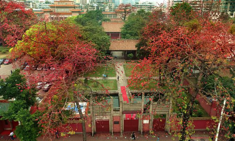 A scenic view of Guangzhou Nongmin Yundong Jiangxisuo Jiuzhi