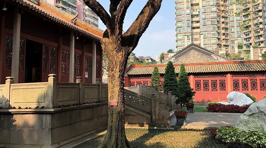A scenic view of Guangzhou Nongmin Yundong Jiangxisuo Jiuzhi