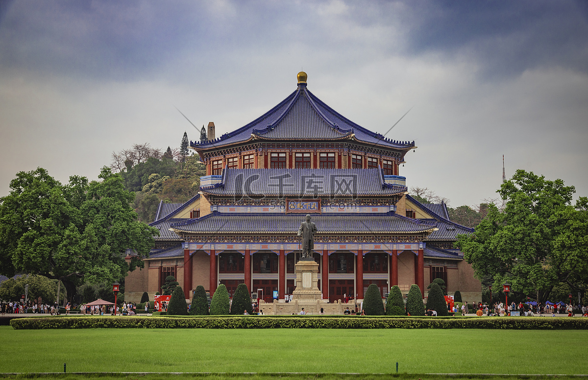A scenic view of Guangzhou Zhongshan Jiniantang