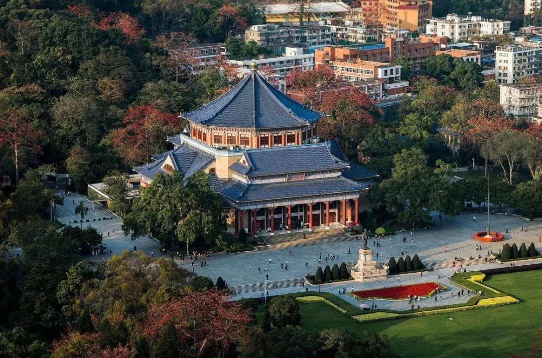 A scenic view of Guangzhou Zhongshan Jiniantang