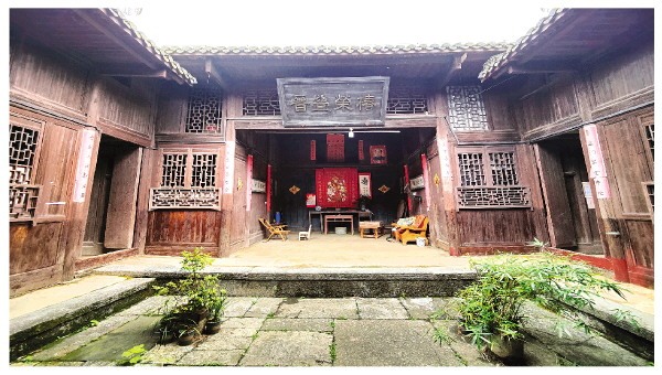 A scenic view of Guilin Jiangtoucun Changganglingcun Gujianzhuqun