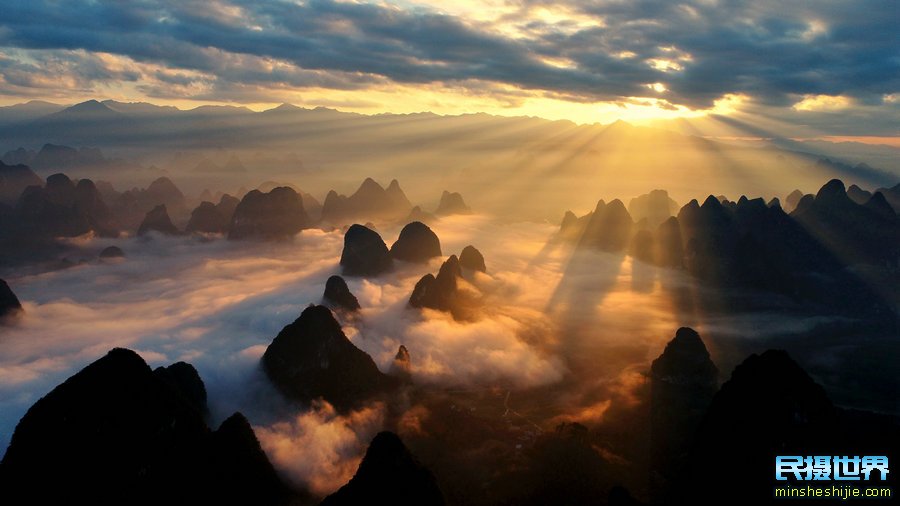 A scenic view of Guilin Xiaojin Yizhi