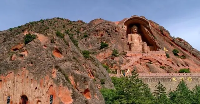A scenic view of Guyuan Daying Chengzhi