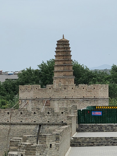 A scenic view of Guyuan Gucheng Yizhi