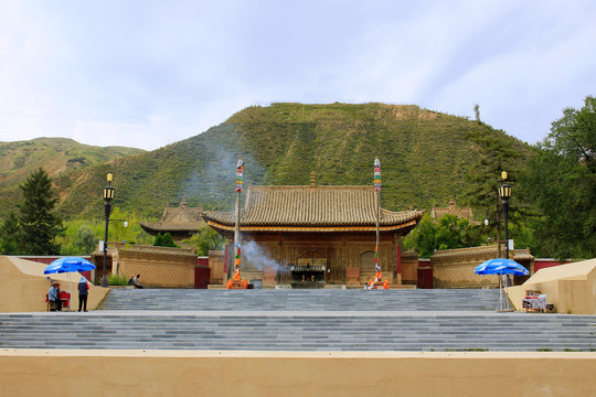 A scenic view of Haidong Qutansi