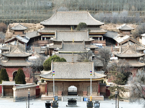 A scenic view of Haidong Qutansi