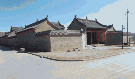 A scenic view of Handan Changle Longwang Temple Main Hall