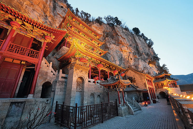 A scenic view of Handan Cishan Site