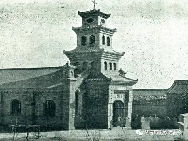 A scenic view of Handan Daming Catholic Church