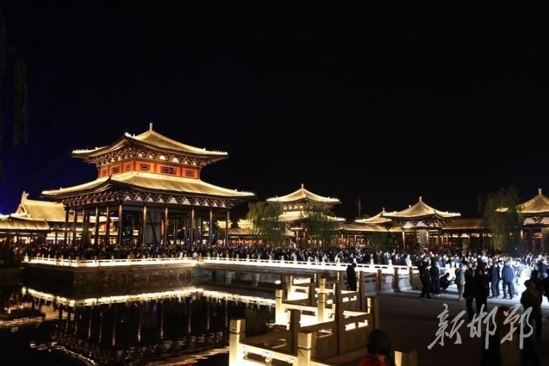A scenic view of Handan Damingfu Ancient City Site