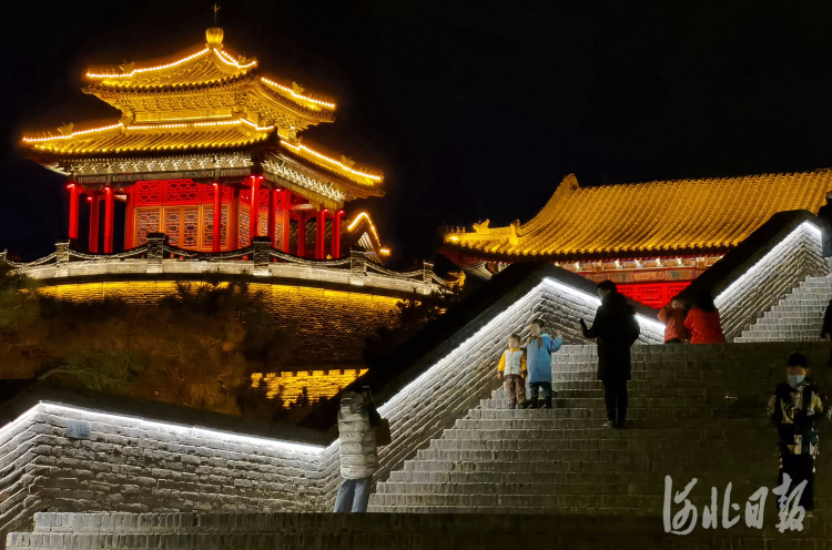 A scenic view of Handan Fuyang River West Eight Sluices
