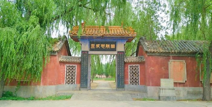 A scenic view of Handan Lincun Tomb Group