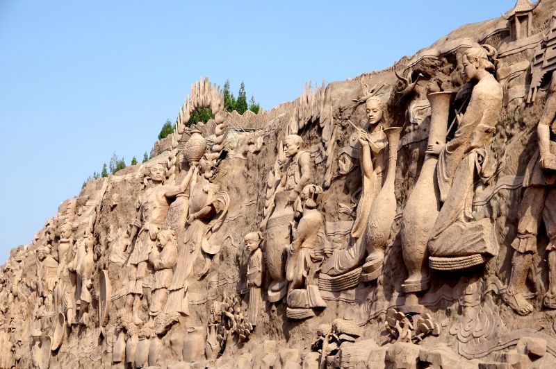 A scenic view of Handan Shibeikou Site