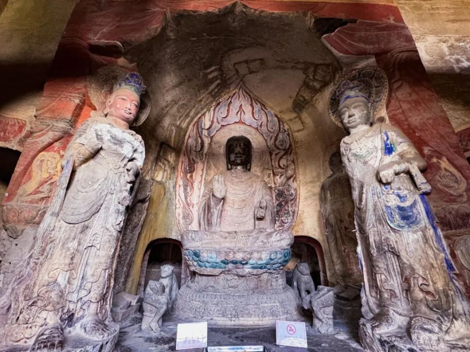 A scenic view of Handan Shuiyu Temple Grottoes