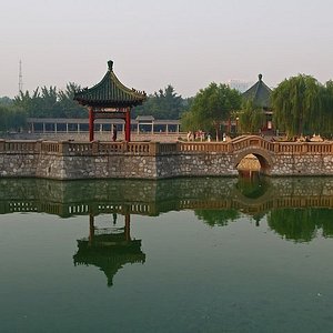 A scenic view of Handan Yongnian City Wall