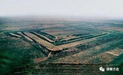 A scenic view of Handan Zhao Handan Ancient City Site