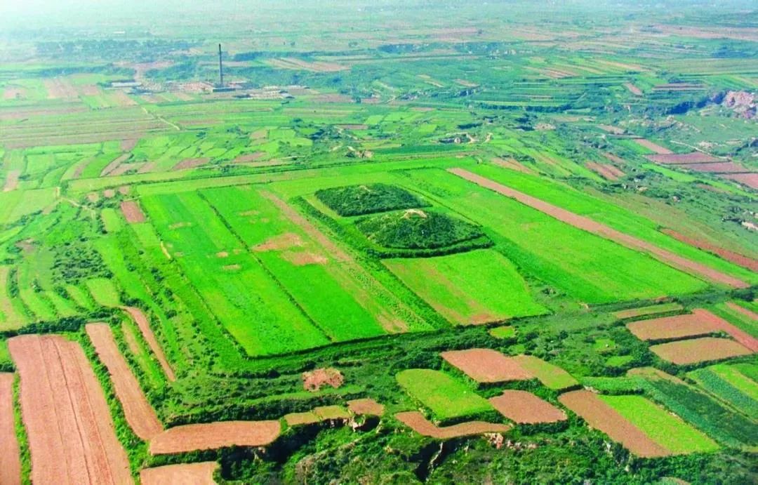 A scenic view of Handan Zhao Handan Ancient City Site