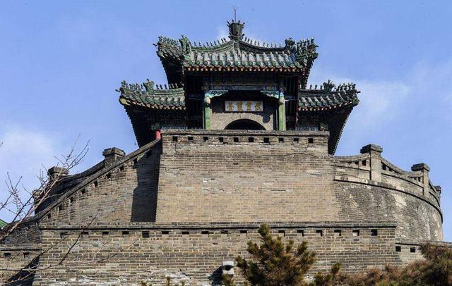A scenic view of Handan Zhao King Mausoleums