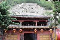 A scenic view of Handan Zhifang Yuhuang Pavilion