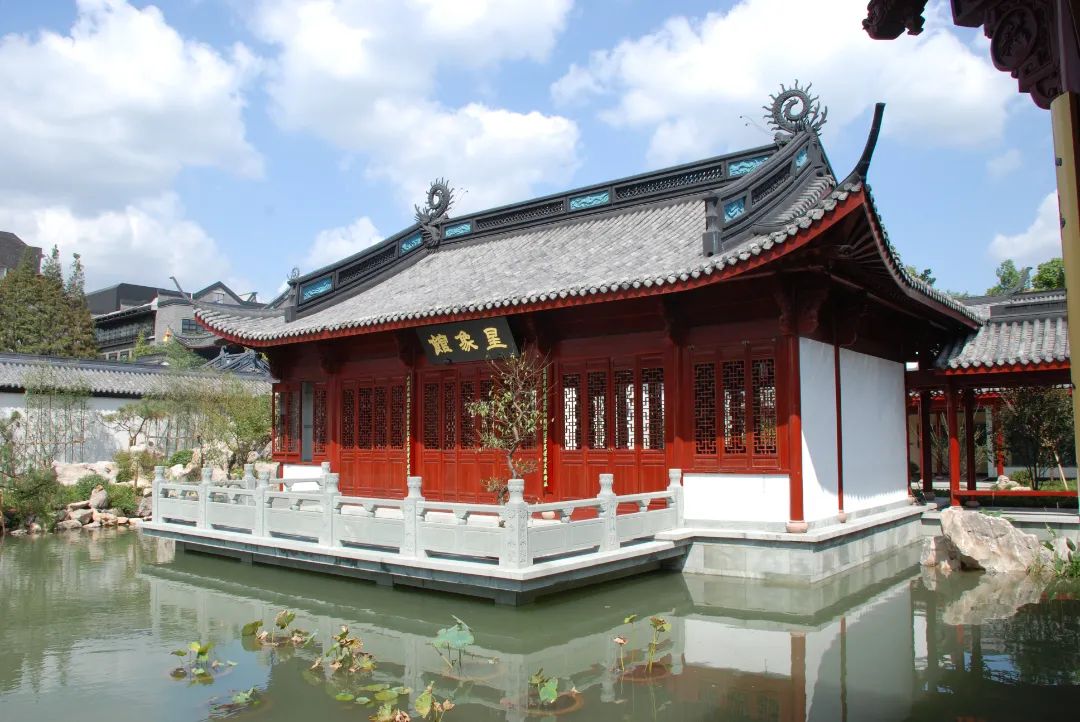 A scenic view of Hangzhou Kongmiao Beilin